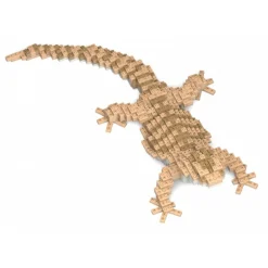 Jekca Games-- Bearded Dragon 01 - Big - Lego - Sculpture - Construction - 4D - Brick Animals - Toys - Avvenice