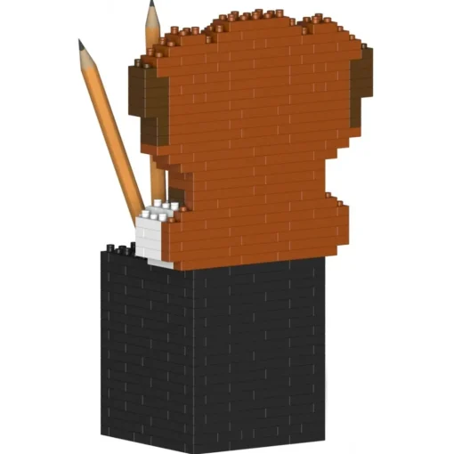 Jekca Games-- Boxer Pencil Cup 01S - Lego - Sculpture - Construction - 4D - Brick Animals - Toys - Avvenice