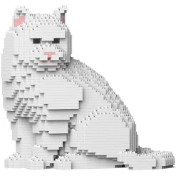 Jekca Games-- British Shorthair Cat 01S-M02 - Lego - Sculpture - Construction - 4D - Brick Animals - Toys - Avvenice