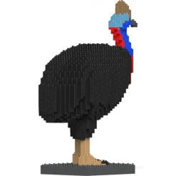 Jekca Games-- Cassowary 01 - Lego - Sculpture - Construction - 4D - Brick Animals - Toys - Avvenice