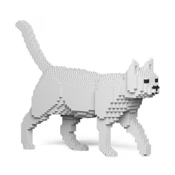 Jekca Games-- Cat 07S-M01 - Lego - Sculpture - Construction - 4D - Brick Animals - Toys - Avvenice