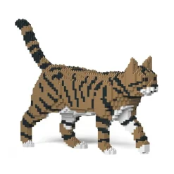 Jekca Games-- Cat 03S-M04 - Lego - Sculpture - Construction - 4D - Brick Animals - Toys - Avvenice