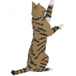 Jekca Games-- Cat 14S-M04 - Lego - Sculpture - Construction - 4D - Brick Animals - Toys - Avvenice