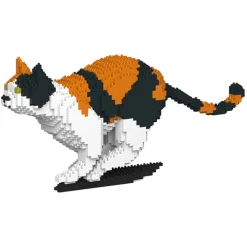 Jekca Games-- Cat 20S-M01 - Lego - Sculpture - Construction - 4D - Brick Animals - Toys - Avvenice