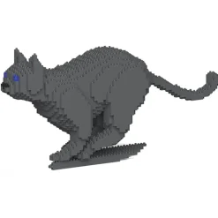 Jekca Games-- Cat 19S-M03 - Lego - Sculpture - Construction - 4D - Brick Animals - Toys - Avvenice