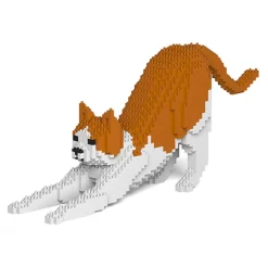 Jekca Games-- Cat 13S-M03 - Lego - Sculpture - Construction - 4D - Brick Animals - Toys - Avvenice