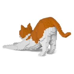 Jekca Games-- Cat 13S-M03 - Lego - Sculpture - Construction - 4D - Brick Animals - Toys - Avvenice