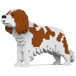 Jekca Games-- Cavalier King Charles Spaniel 01-M01 - Big - Lego - Sculpture - Construction - 4D - Brick Animals - Toys - Avvenice