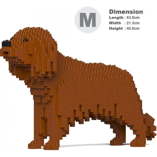 Jekca Games-- Cavalier King Charles Spaniel 01-M05 - Big - Lego - Sculpture - Construction - 4D - Brick Animals - Toys - Avvenice