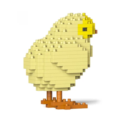 Jekca Games-- Chick 01S - Lego - Sculpture - Construction - 4D - Brick Animals - Toys - Avvenice