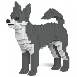 Jekca Games-- Chihuahua 01-M04 - Big - Lego - Sculpture - Construction - 4D - Brick Animals - Toys - Avvenice