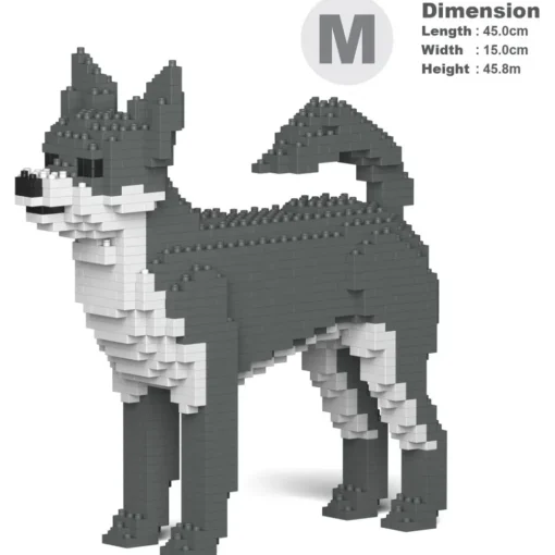 Jekca Games-- Chihuahua 01-M04 - Big - Lego - Sculpture - Construction - 4D - Brick Animals - Toys - Avvenice