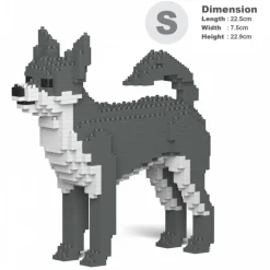 Jekca Games-- Chihuahua 01S-M04 - Lego - Sculpture - Construction - 4D - Brick Animals - Toys - Avvenice