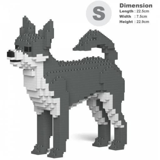 Jekca Games-- Chihuahua 01S-M04 - Lego - Sculpture - Construction - 4D - Brick Animals - Toys - Avvenice