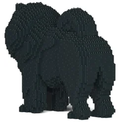 Jekca Games-- Chow Chow 02-M03 - Big - Lego - Sculpture - Construction - 4D - Brick Animals - Toys - Avvenice
