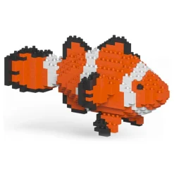 Jekca Games-- Clownfish 01S - Lego - Sculpture - Construction - 4D - Brick Animals - Toys - Avvenice