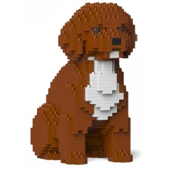 Jekca Games-- Cockapoo 01S-M02 - Lego - Sculpture - Construction - 4D - Brick Animals - Toys - Avvenice
