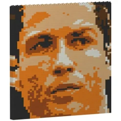 Jekca Games-- Cristiano Ronaldo Brick Painting 04S - Lego - Sculpture - Construction - 4D - Brick Animals - Toys - Avvenice
