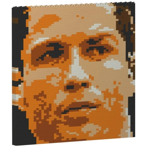 Jekca Games-- Cristiano Ronaldo Brick Painting 04S - Lego - Sculpture - Construction - 4D - Brick Animals - Toys - Avvenice