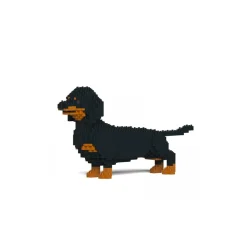 Jekca Games-- Dachshund - Dog - 02S-M01 - Lego - Sculpture - Construction - 4D - Brick Animals - Toys - Avvenice