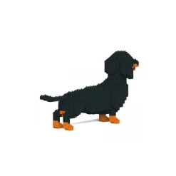 Jekca Games-- Dachshund - Dog - 02S-M01 - Lego - Sculpture - Construction - 4D - Brick Animals - Toys - Avvenice