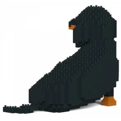 Jekca Games-- Dachshund 05-M01 - Big - Lego - Sculpture - Construction - 4D - Brick Animals - Toys - Avvenice