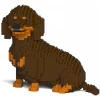 Jekca Games-- Dachshund 05-M02 - Big - Lego - Sculpture - Construction - 4D - Brick Animals - Toys - Avvenice