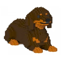 Jekca Games-- Dachshund 04S-M02 - Lego - Sculpture - Construction - 4D - Brick Animals - Toys - Avvenice