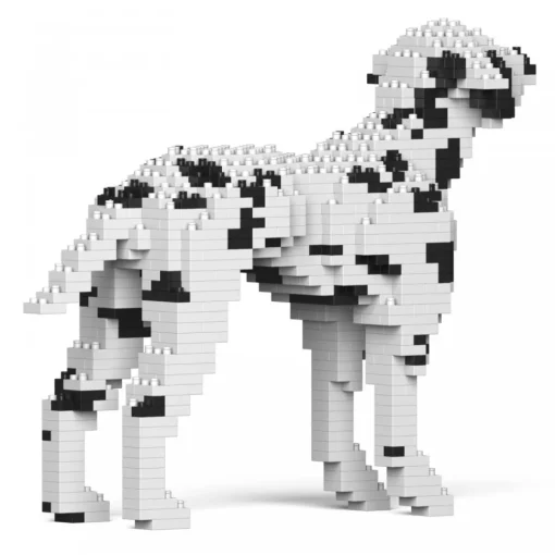 Jekca Games-- Dalmatian 01S-M01 - Lego - Sculpture - Construction - 4D - Brick Animals - Toys - Avvenice
