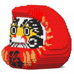 Jekca Games-- Daruma Doll 01S-M01 - Lego - Sculpture - Construction - 4D - Brick Animals - Toys - Avvenice