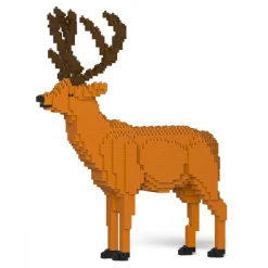 Jekca Games-- Deer 01S - Lego - Sculpture - Construction - 4D - Brick Animals - Toys - Avvenice
