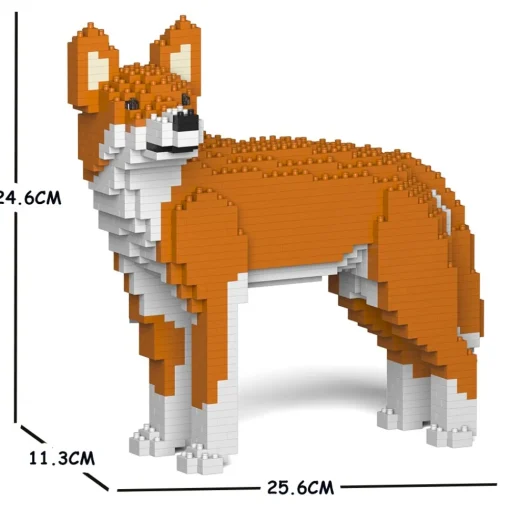 Jekca Games-- Dingo 01S - Lego - Sculpture - Construction - 4D - Brick Animals - Toys - Avvenice