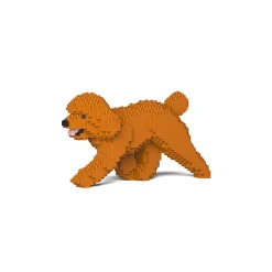 Jekca Games-- Dwarf Poodle - Dog - 02S-M04 - Lego - Sculpture - Construction - 4D - Brick Animals - Toys - Avvenice