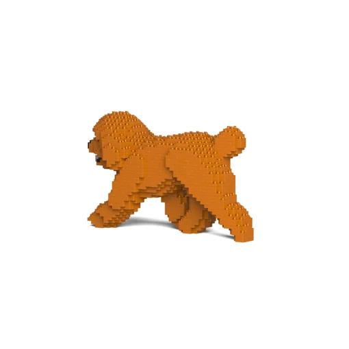 Jekca Games-- Dwarf Poodle - Dog - 02S-M04 - Lego - Sculpture - Construction - 4D - Brick Animals - Toys - Avvenice