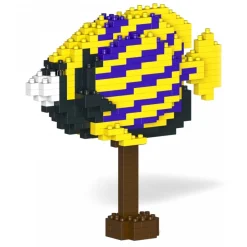 Jekca Games-- Emperor Angelfish 01S - Lego - Sculpture - Construction - 4D - Brick Animals - Toys - Avvenice
