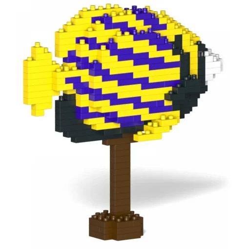 Jekca Games-- Emperor Angelfish 01S - Lego - Sculpture - Construction - 4D - Brick Animals - Toys - Avvenice