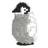 Jekca Games-- Emperor Penguin 02S - Lego - Sculpture - Construction - 4D - Brick Animals - Toys - Avvenice