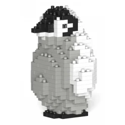 Jekca Games-- Emperor Penguin 02S - Lego - Sculpture - Construction - 4D - Brick Animals - Toys - Avvenice