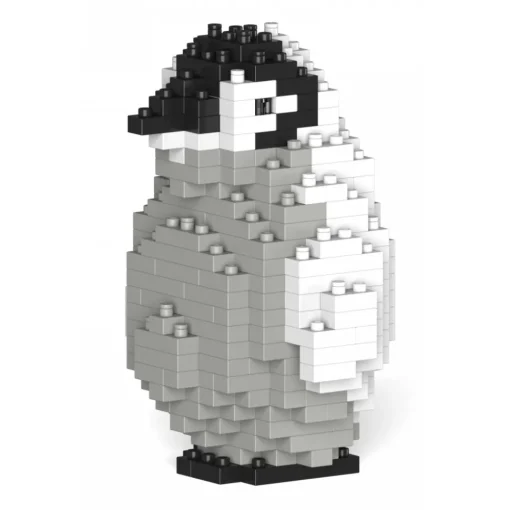 Jekca Games-- Emperor Penguin 02S - Lego - Sculpture - Construction - 4D - Brick Animals - Toys - Avvenice