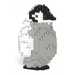 Jekca Games-- Emperor Penguin 02S - Lego - Sculpture - Construction - 4D - Brick Animals - Toys - Avvenice