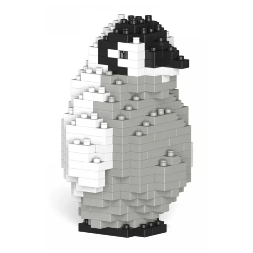 Jekca Games-- Emperor Penguin 02S - Lego - Sculpture - Construction - 4D - Brick Animals - Toys - Avvenice
