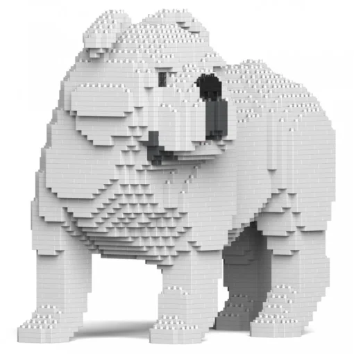 Jekca Games-- English Bulldog 4-in-1 Pack 01S-M02 - Lego - Sculpture - Construction - 4D - Brick Animals - Toys - Avvenice
