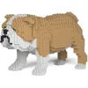 Jekca Games-- English Bulldog 01-M03 - Big - Lego - Sculpture - Construction - 4D - Brick Animals - Toys - Avvenice