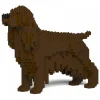 Jekca Games-- English Cocker Spaniel 01-M04 - Big - Lego - Sculpture - Construction - 4D - Brick Animals - Toys - Avvenice