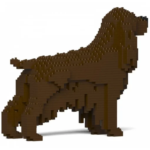 Jekca Games-- English Cocker Spaniel 01-M04 - Big - Lego - Sculpture - Construction - 4D - Brick Animals - Toys - Avvenice