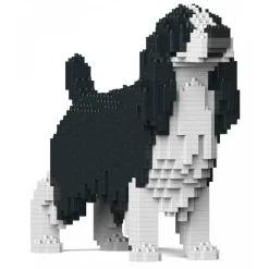 Jekca Games-- English Springer Spaniel 01S-M02 - Lego - Sculpture - Construction - 4D - Brick Animals - Toys - Avvenice