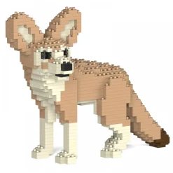 Jekca Games-- Fennec Fox 01S - Lego - Sculpture - Construction - 4D - Brick Animals - Toys - Avvenice
