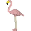 Jekca Games-- Flamingo 01S-M02 - Lego - Sculpture - Construction - 4D - Brick Animals - Toys - Avvenice