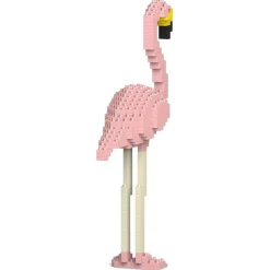Jekca Games-- Flamingo 01S-M02 - Lego - Sculpture - Construction - 4D - Brick Animals - Toys - Avvenice