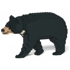 Jekca Games-- Formosan Black Bear 01S - Lego - Sculpture - Construction - 4D - Brick Animals - Toys - Avvenice